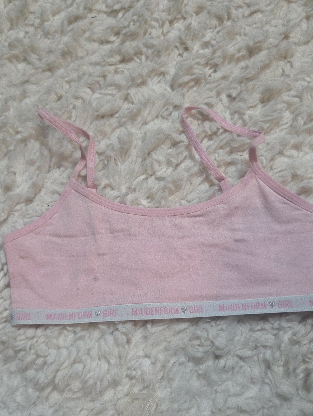 Maidenform Pink Girls' Camisole Bralette